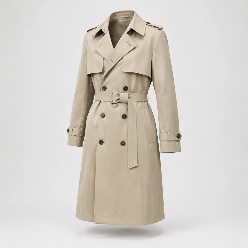 Alba Belted Trench - product shot