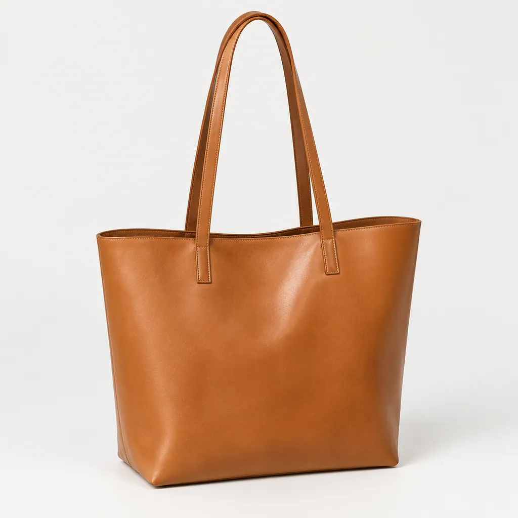 Poe Leather Tote - product shot